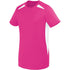 Russell Athletic Ladies Hawk Jersey (322872), Color 'RaspberryWhite'